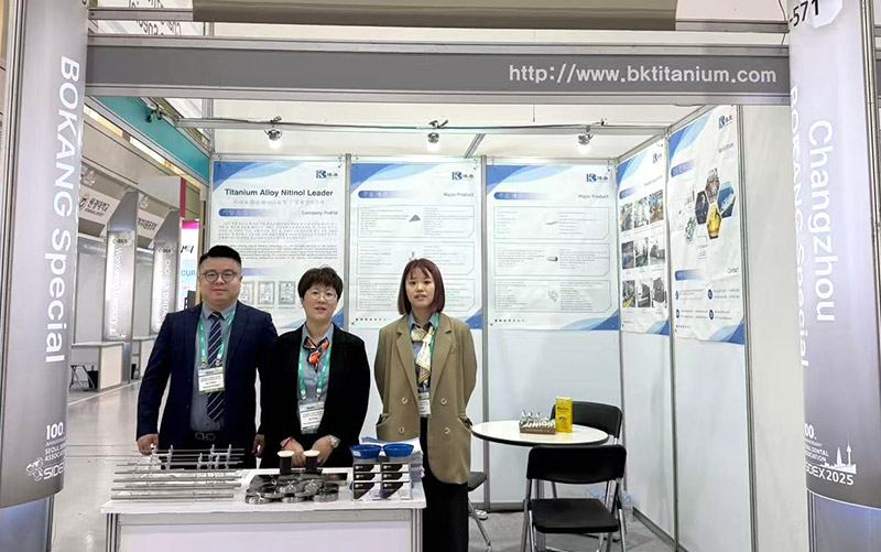 Bokang Titanium lucet ad Sidex MMXXV - Booth C-DLXXI nunc aperire ad visitatores