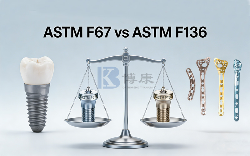 ASTM F67 vs ASTM F136: Ad Titanium Materias Medical Comprehensive Guide